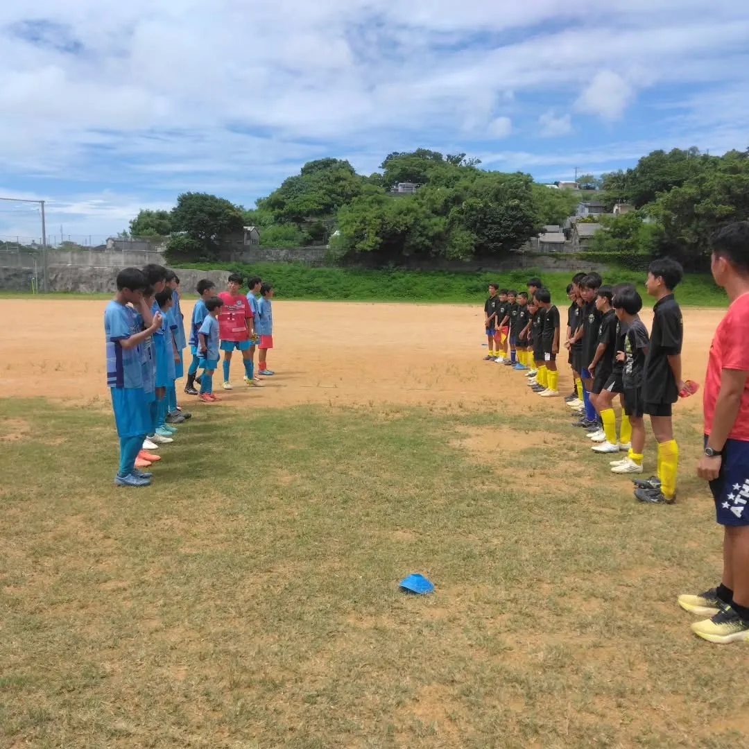 糸満中学校との練習試合、ありがとうございました！